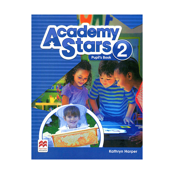  کتاب آکادمی استار Academy Stars 2 (Pupil's Book+W.B)+CD 