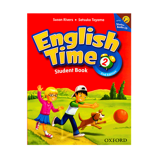  کتاب انگليش تايم (English Time 2 Student Book & Workbook With CD (2nd Edition 
