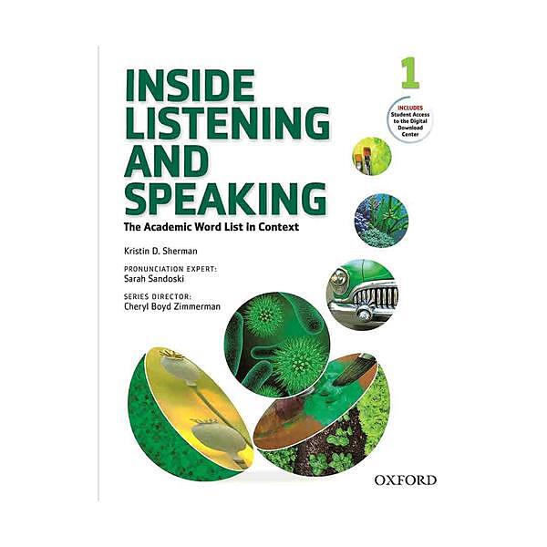 خرید کتاب زبان اینساید لیسنینگ Inside Listening and Speaking 1+CD