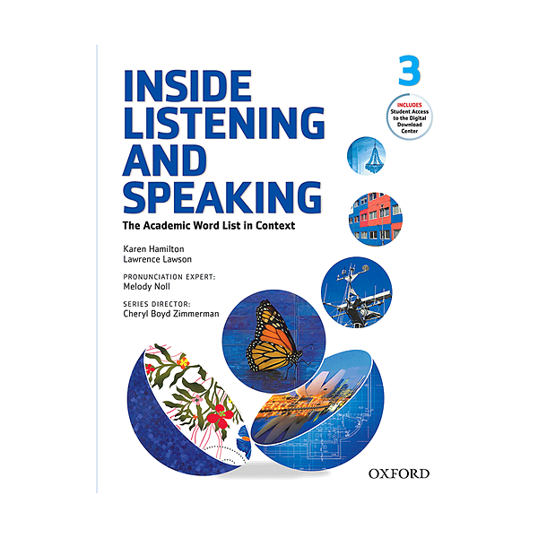 خرید کتاب زبان اینساید لیسنینگ Inside Listening and Speaking 3+CD