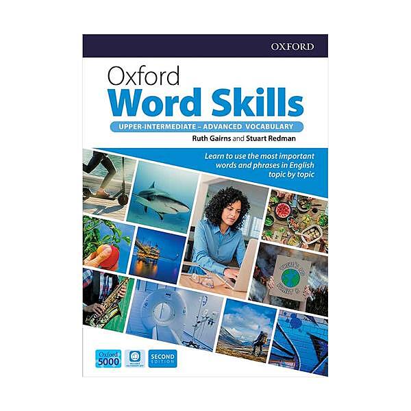 خرید کتاب زبان آکسفورد ورد اسکیلز ویرایش دوم جدید سایز رحلی  Oxford Word Skills 2nd Edition Upper Intermediate - Advanced