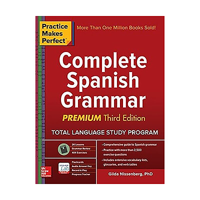  کتاب گرامر اسپانیایی Practice Makes Perfect: Complete Spanish Grammar 