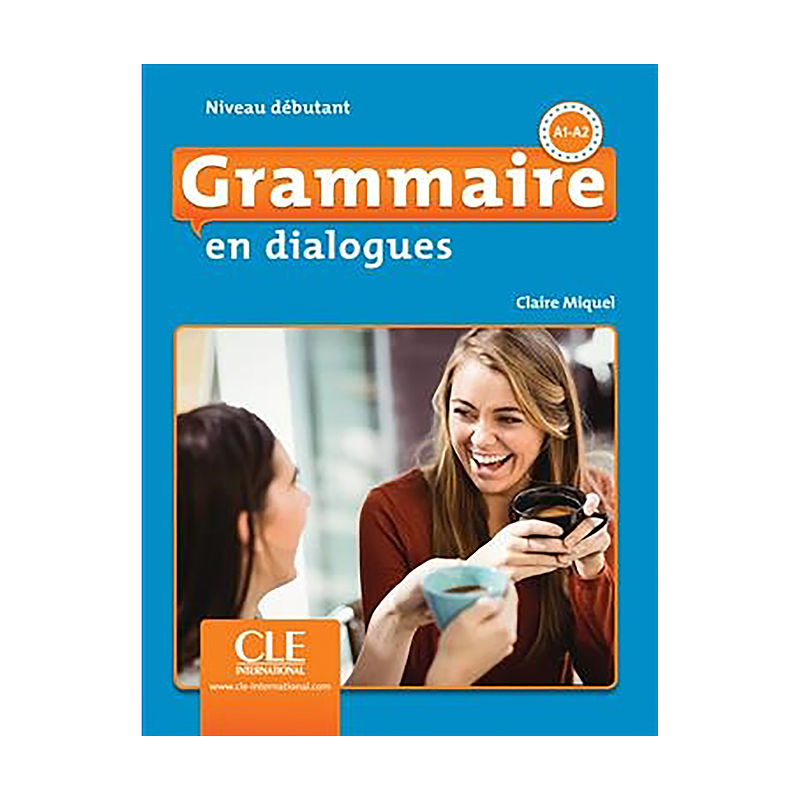  کتاب فرانسه گرامر این دیالوگ ویرایش دوم Grammaire en dialogues - debutant + CD - 2eme edition چاپ رنگی