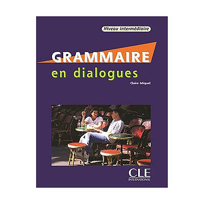  کتاب فرانسه گرامر این دیالوگ قدیمی Grammaire en dialogues - niveau intermediaire + CD 