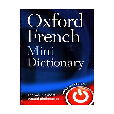  کتاب واژه نامه زبان فرانسه به انگلیسی  Oxford French Mini Dictionary 