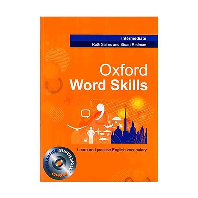 خرید کتاب زبان Oxford Word Skills Intermediate +CD سایز وزیری B5