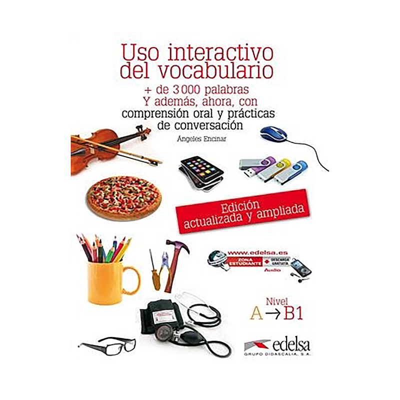  کتاب USO interactivo del vocabulario A1-B1 