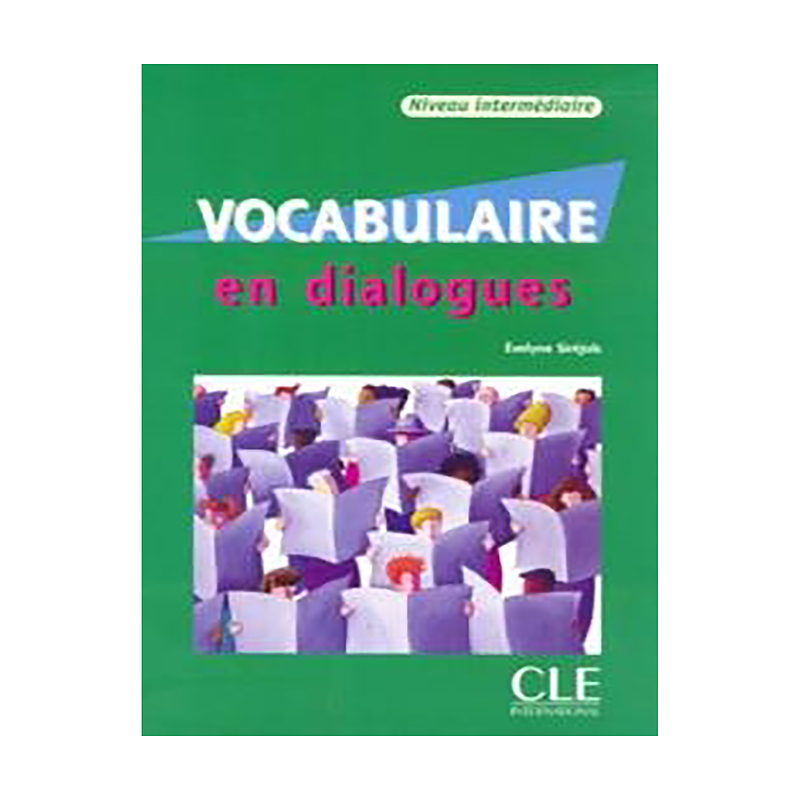  کتاب وکبیولر این دیالوگ اینترمدیت ویرایش قدیم vocabulaire en dialogues niveau intermediaire 