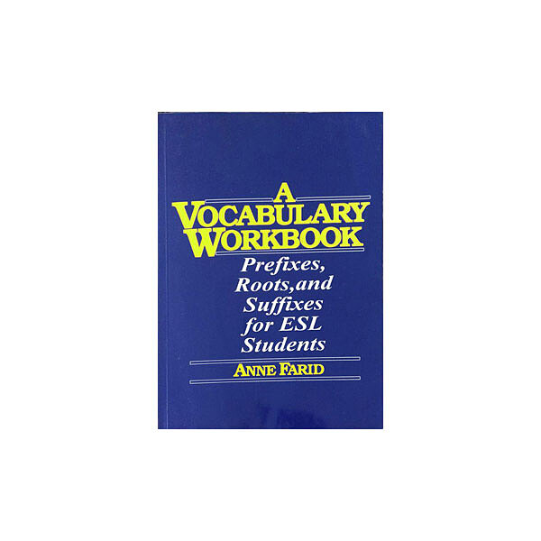 A Vocabulary Workbook Anne Farid