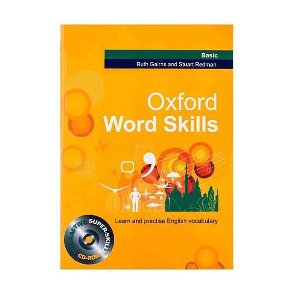 خرید کتاب زبان Oxford Word Skills Basic +CD سایز وزیری B5