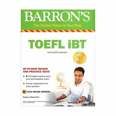 Barrons TOEFL iBT 16th +DVD