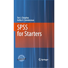 SPSS For Starters Cleophas Zwinderman