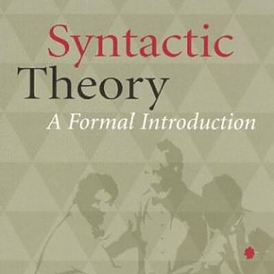 Syntatic Theory A Formal Introduction Sag Wasow