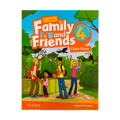 Family and Friends 2nd 4 SB+WB+DVD British