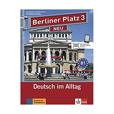 کتاب آلمانی برلینر پلاتز Berliner Platz Neu: Lehr- Und Arbeitsbuch 3 + CD