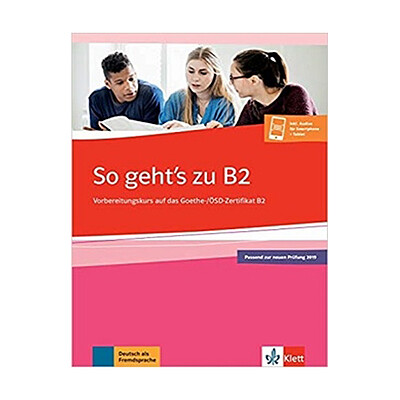 خرید کتاب آزمون آلمانی زوگتز زو (2019) So gehts zu B2 + CD جدید سیاه و سفید