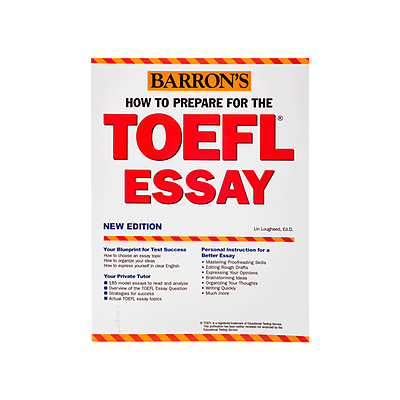 خرید کتاب تافل اسی بارونز How to Prepare for the TOEFL Essay Barrons new Edition