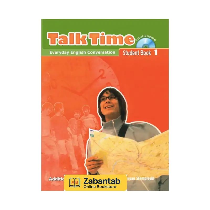  کتاب Talk Time 1 از Oxford برای آموزش مکالمه و لیسنینگ زبان انگلیسی در سطح مبتدی – خرید کتاب با تخفیف Talk Time 1 Everyday English Conversation
