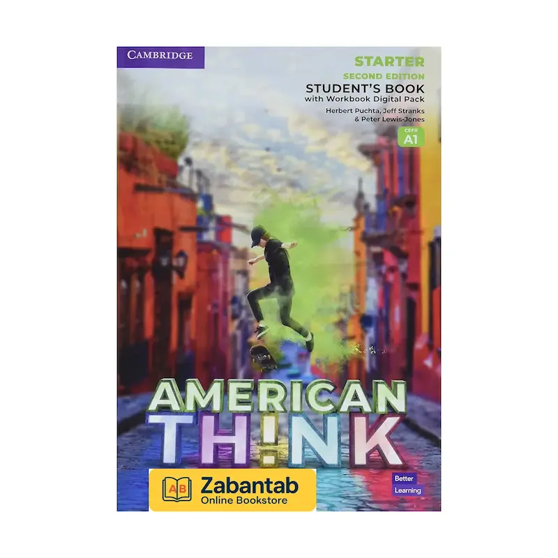 خرید کتاب American Think 1 سطح A2 ویرایش دوم، منبع آموزشی زبان انگلیسی انتشارات کمبریج ویژه نوجوانان و جوانان