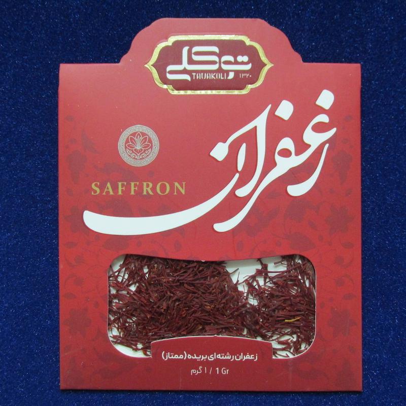 زعفران توکلی (بسته 1 گرمی)
