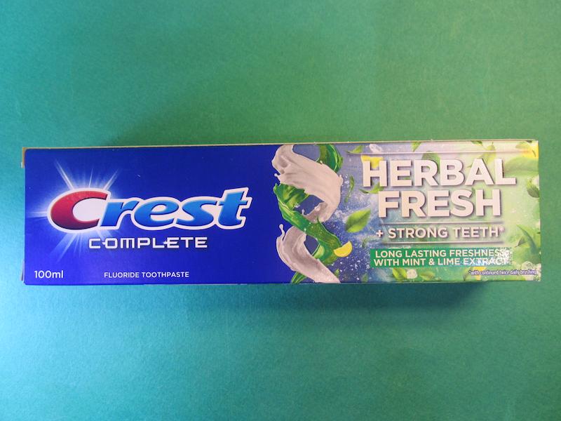 خمیر دندان کرست کامپلیت هربال نعنا لیمو 100ml HERBAL FRESH