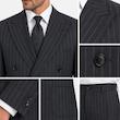کت و شلوار دبل برست کد 1095