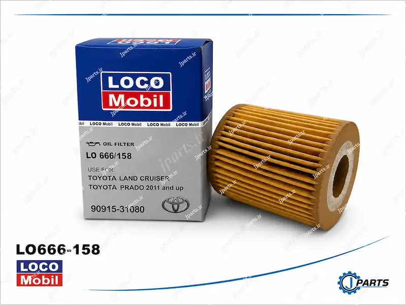 فیلتر روغن لندکروز 2012 به بالا-پرادو6- کداصلی: 31080-90915 با کد فنی LO666-158