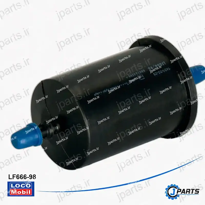 فیلتر صافی بنزین لوگان ال 90، ساندرو (پلیمری) با کد فنی LF666-98