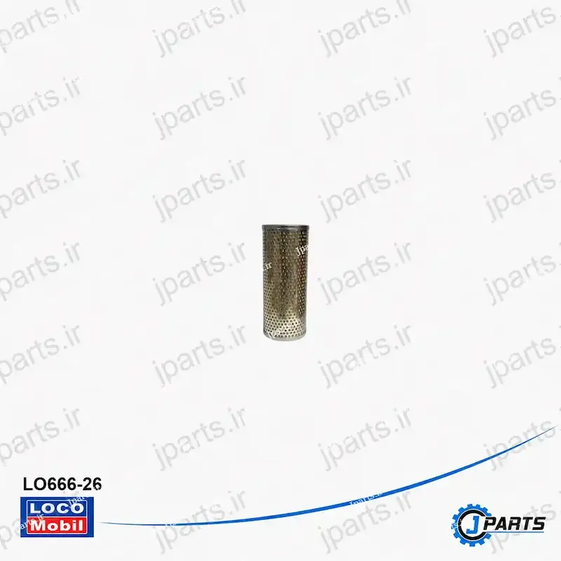 فیلتر روغن بنز 911 جدید (فلزی) با کد فنی LO666-26
