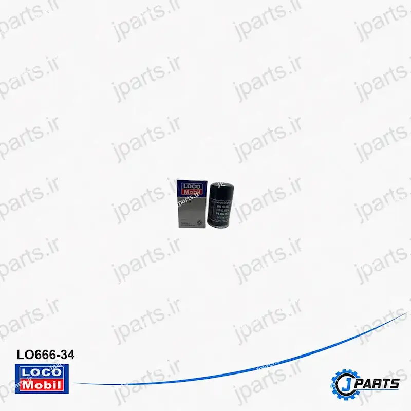 فیلتر روغن بادسان، پرکینز 6 سیلندر،کد مان:W950/13 با کد فنی LO666-34