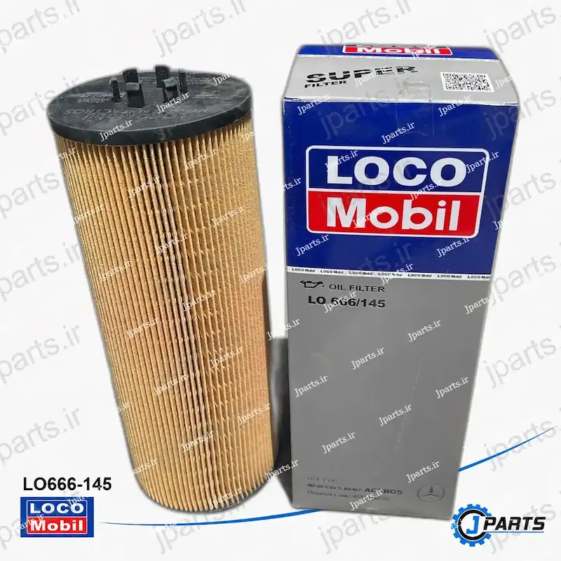 فیلتر روغن مرسدس بنز اکتروس- کد اورجینال: 5411840225 با کد فنی LO666-145