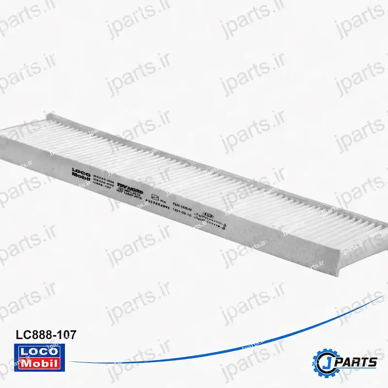 فیلتر کابین MG 550 – 350 – 6 – 3 با کد فنی LC888-107