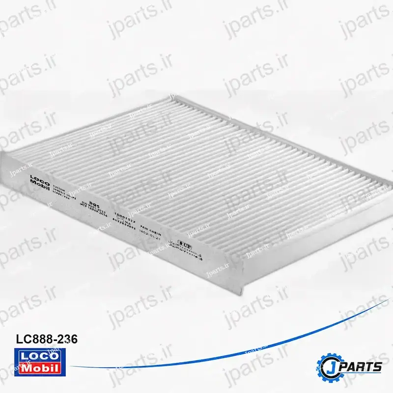فیلتر کابین IX35 توسان جدید، اسپورتیج قدیم ،سراتو جدید
 97133-2E210 توری دار با کد فنی LC888-236-1