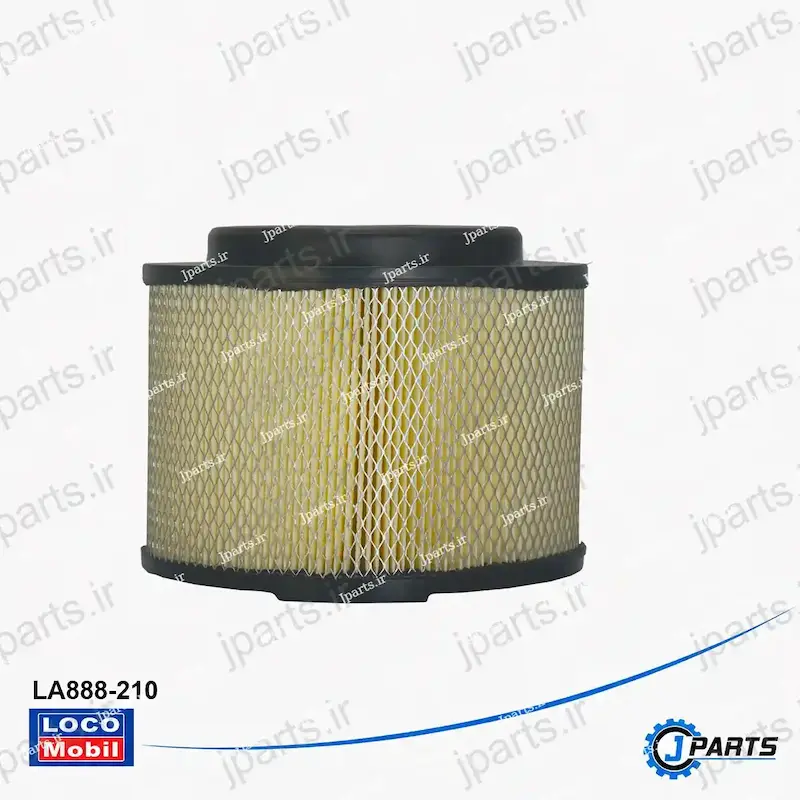 (17801-0c010)فیلتر هوا تویوتا ویگو (استوانه ایی) کد اصلی  با کد فنی LA888-210