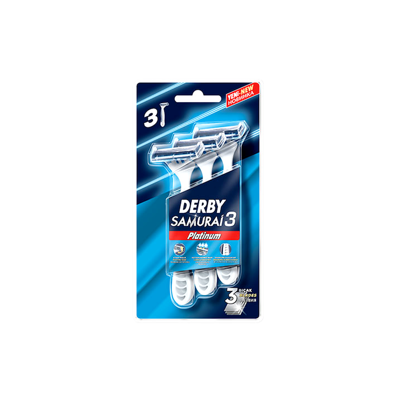 خودتراش مدل پلانتینیوم  samurai3دربی