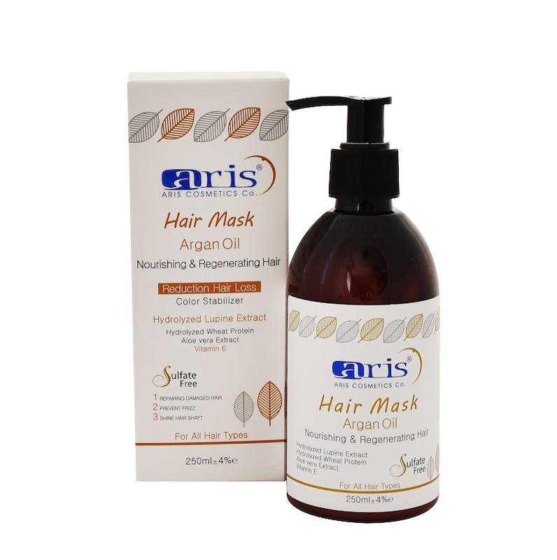 ماسک با آبکشی آرگان بازسازی و تغذیه کننده اریس