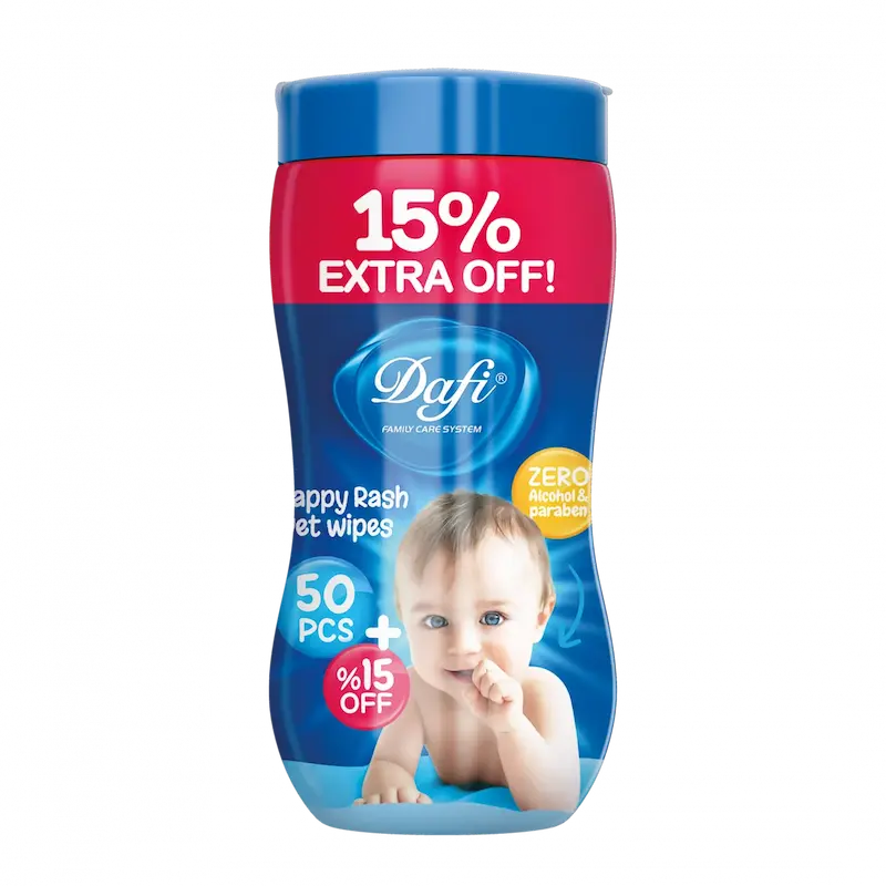 دستمال مرطوب کودک کمرباریک اکسترا دافی 