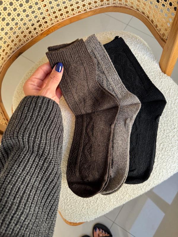 جوراب پشمی وارداتی 