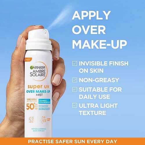 اسپری ضد آفتاب صورت SPF50 