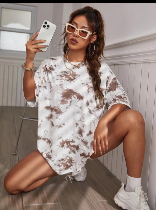 تیشرت طرح دار دخترانه