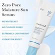 ضد آفتاب مدی کیوب آبی کنترل کننده منافذ حاوی هیالورونیک و پانتنول با SPF50+ حجم 50 میل