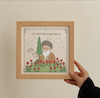 قاب دکوراتیو کودک طرح [ رهبر شهید ]