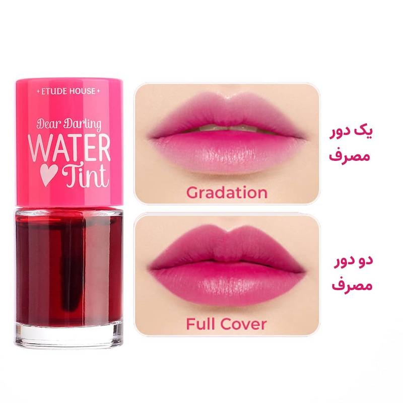 تینت لب اتود هاوس مایع رنگ صورتی