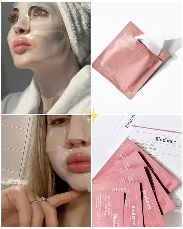ماسک ورقه ای بایودنس مدل بیو کلاژن