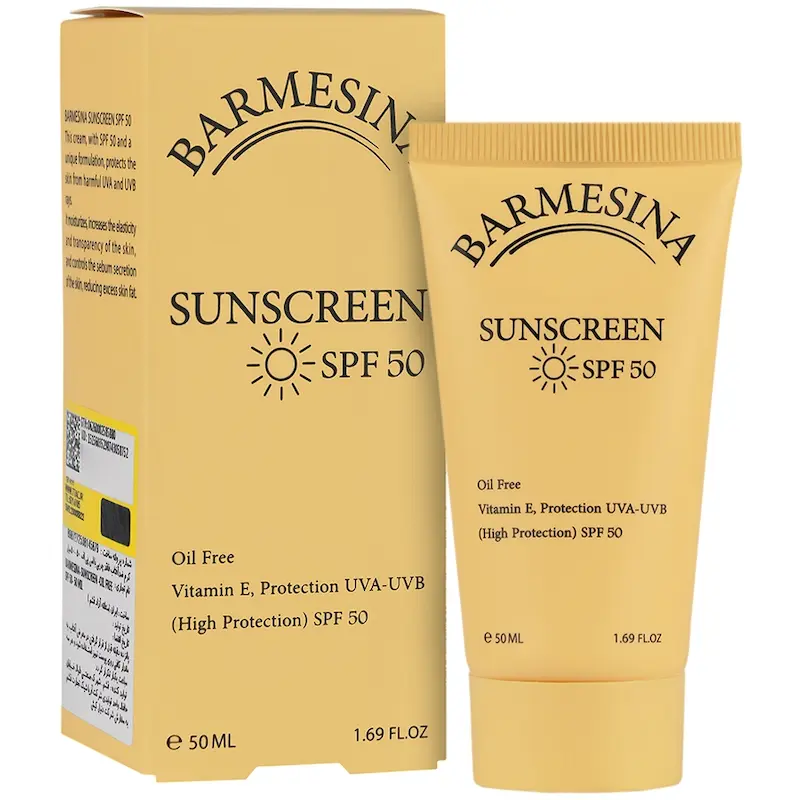 ضدآفتاب فاقد چربی بارمسینا‌ SPF50
