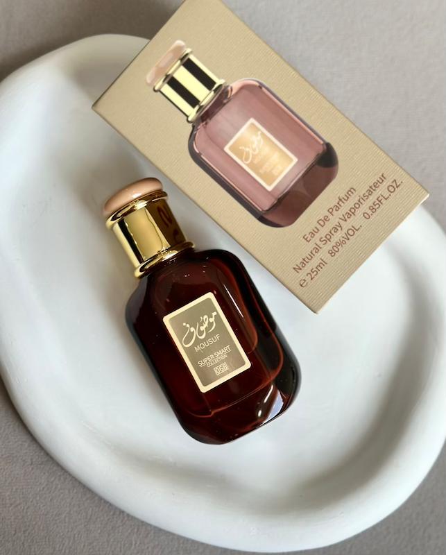 عطر موصوف قهوه اي ٢٥ميل