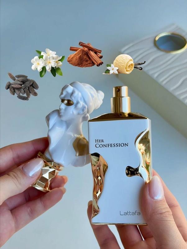 عطر ادوپرفیوم زنانه لطافه هر کانفشن ۱۰۰ میل