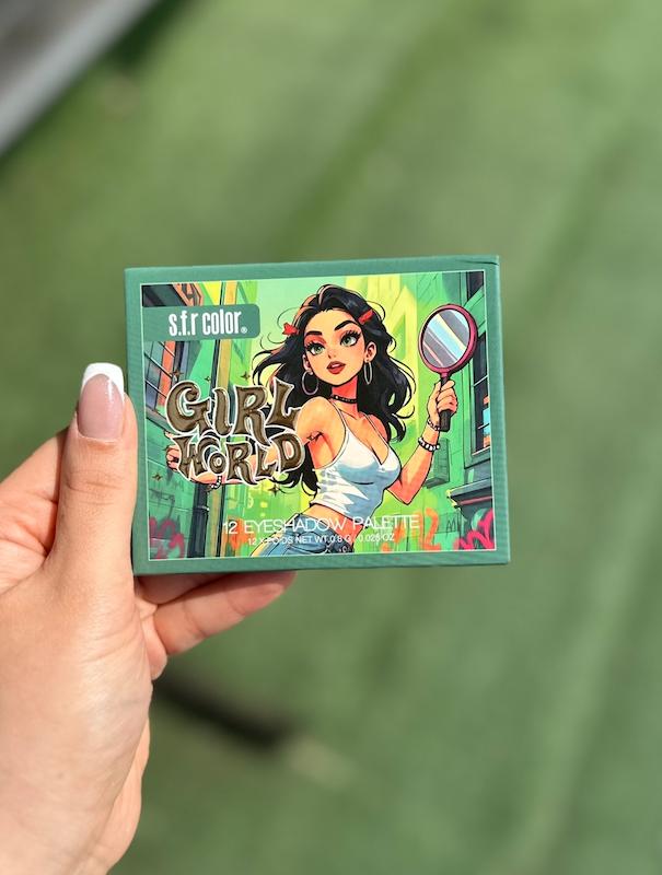 پالت سایه Girl world برند s.f.r.color