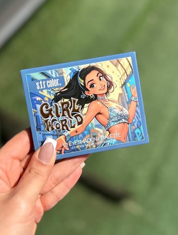 پالت سایه Girl world برند s.f.r.color