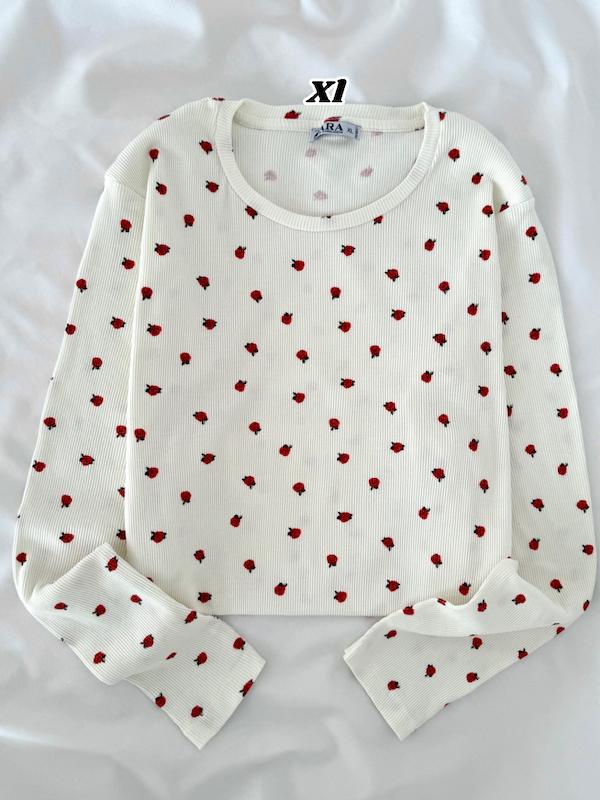 بلوزکبریتی طرحدار